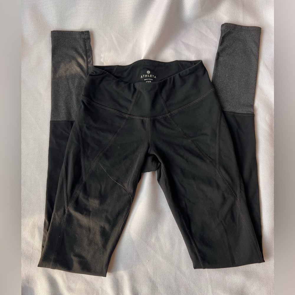Women’s XX small Athleta, black and gray leggings